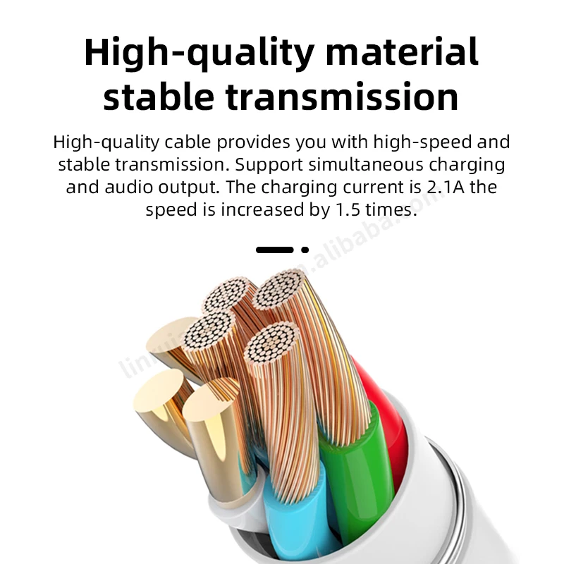 For Iphone Headphone Jack Audio Cable Adapter Universal Converter Adaptor For Lighting Type C To 3.5mm Headphone Jack Adapter