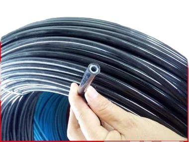 Flame-retardant conductive electrostatic steel wire braided hydraulic hose with one layer of steel wire