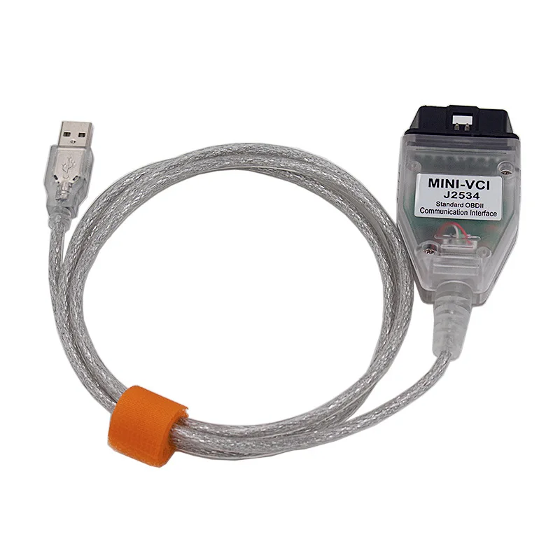 Мини V-C-II FT232 RL Для TOYOTA J2534 V16.00.017 obd diaglostic инструмент