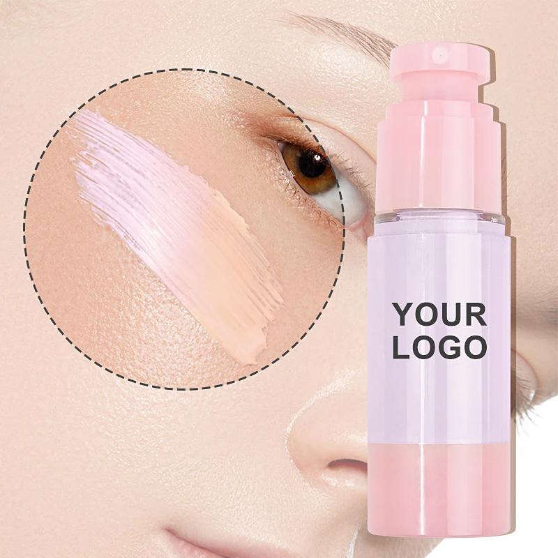 Private Label New Radiant Glow Concealer Makeup Foundation Color-matching Moisturizing Purple Color Changing Foundation