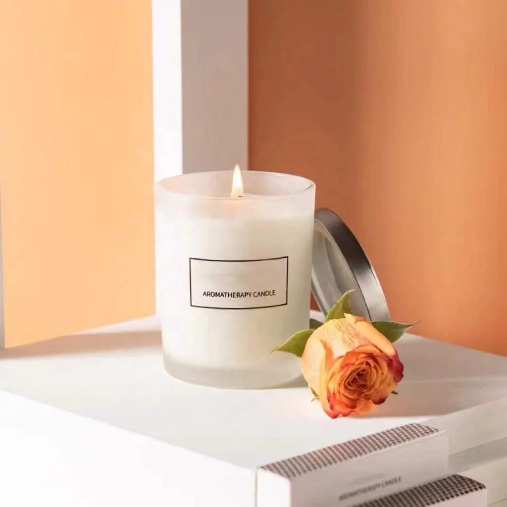Factory Directly Supplies Aromatherapy Candle Private Label Organic Unique Other Scented Candles With Wooden Lid