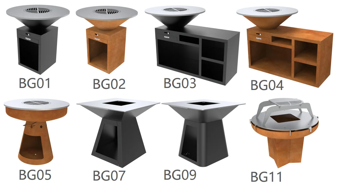 BG3  Enhance Your Outdoor Cooking Experience with Our Multi-functional Grill, Brazier, and Brasero