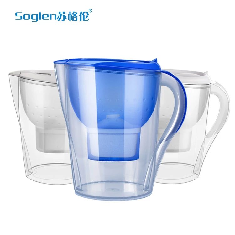 
Activated carbon Water filter pitcher purifier water bottle with filter Water filtration pitcher 