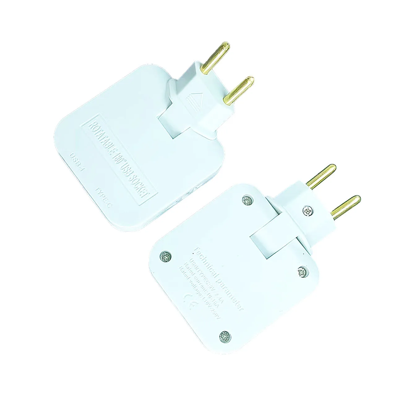 European standard converter plug, Russian converter socket, TC+USB converter plug