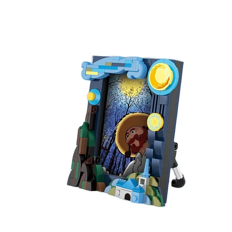 kids building block toys Photo frame series