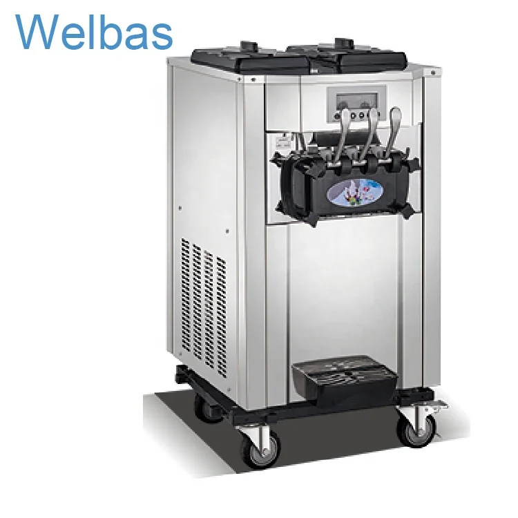 Junjian BQL-368 Коммерческая мороженая машина автомат по продаже mcdonalds агрегат для производства мягкого мороженого, тем самым позволяя зернам раскрыться воздушный насос