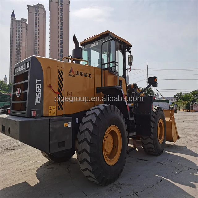 Used Lingong Wheel Loader 956 Loader for Shanghai Sale Equipment Sell Used Construction Machinery