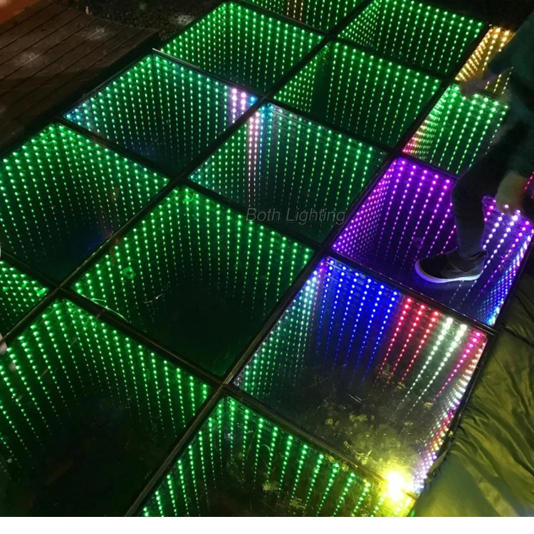 hot selling Night Club wireless interactive dance floor 3d dance floor