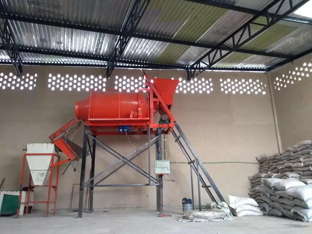 Organic Compound NPK Fertilizer Raw Materials  Blender Machine