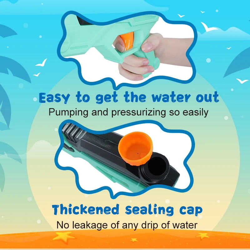 2022 Top selling  games water gun toys for handheld water quirt soaker pistol for children