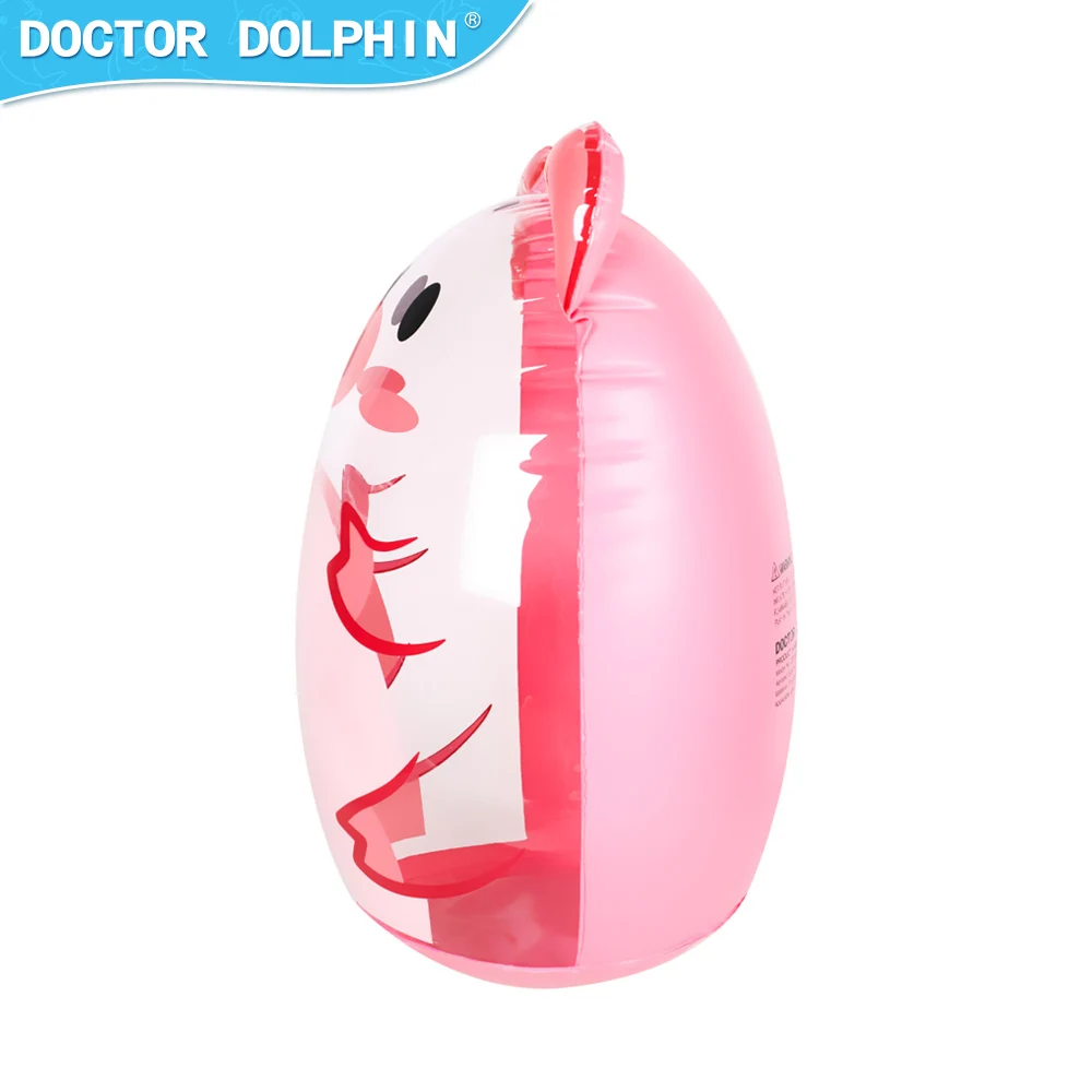 Doctor Dolphin PVC Style Cartoon Small Pig Gift Punch Inflatable Tumbler animal Toy Kids Play