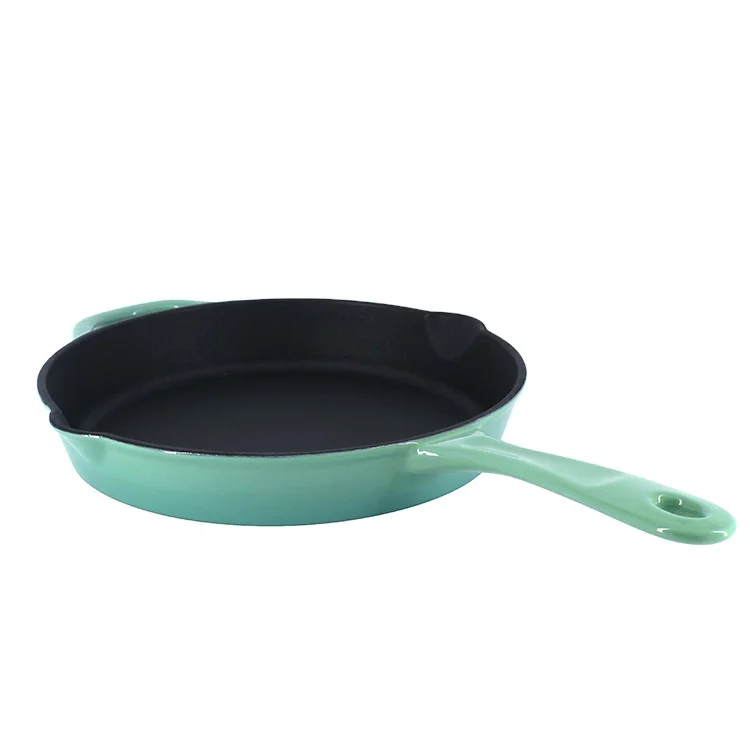 Kitchenware Cast Iron Cookware Fry Pan With Long Handle