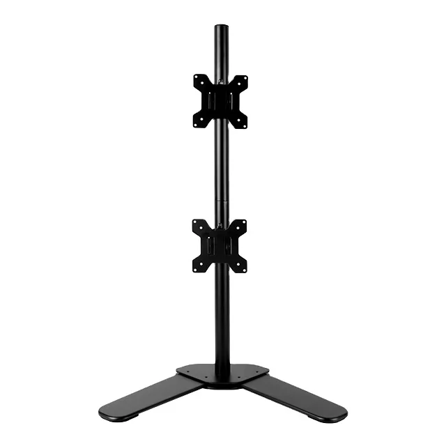 Dual Monitor LCD PC Stand Mount 2 Monitor Arm Stand Up To 17.6 lbs
