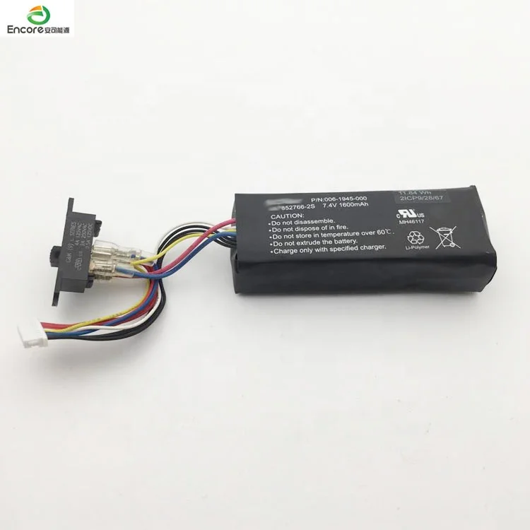 li ion lipo li-polymer li-ion 3.7v 7.4v 2s1p 1600mah  lithium ion polymer rechargeable lipo battery