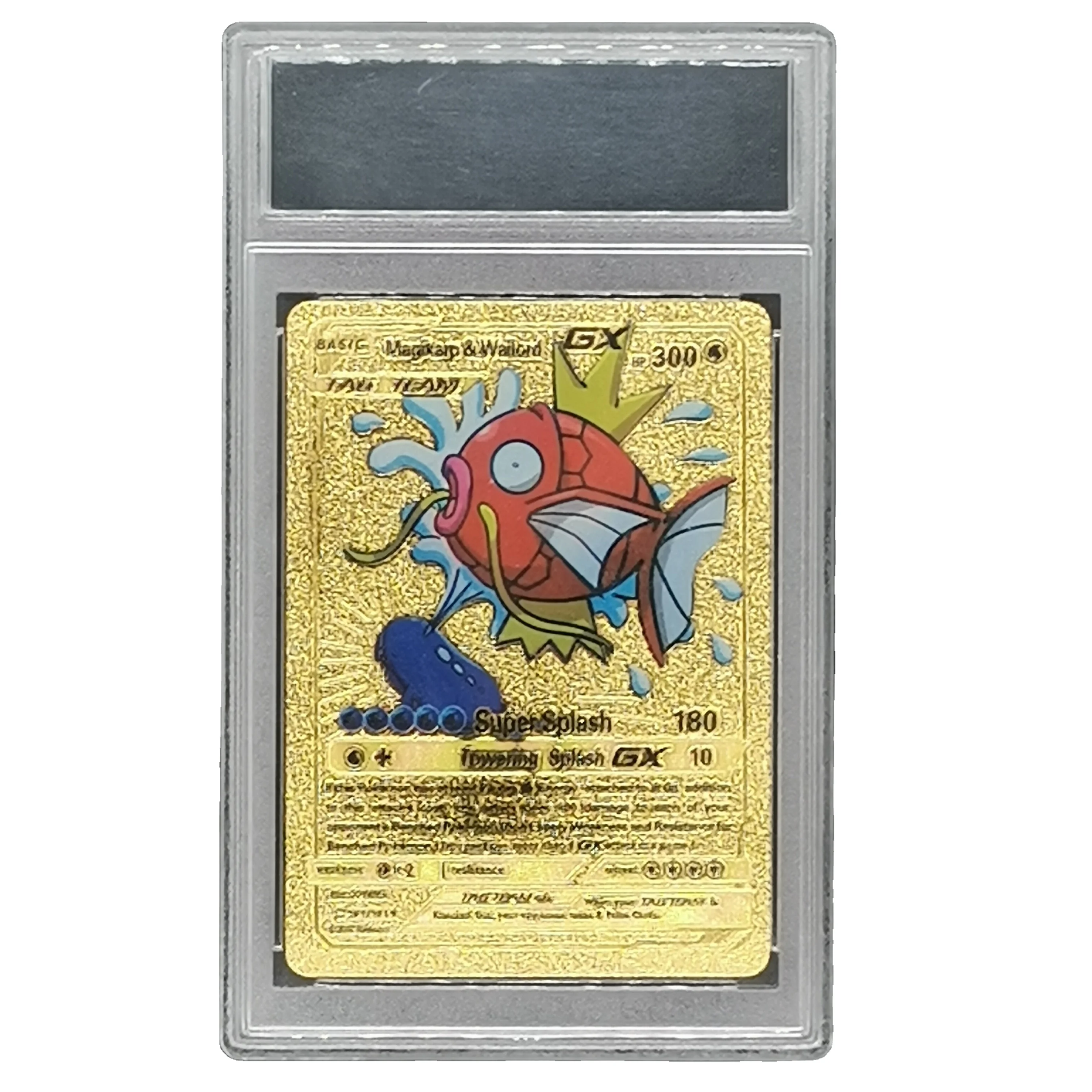 hot sale 35pt empty Pokemones Grading Card Slab Graded Card Case for pokemo card