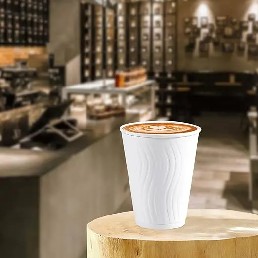 Wholesale products paper cup 12oz customized takeaway paper cups