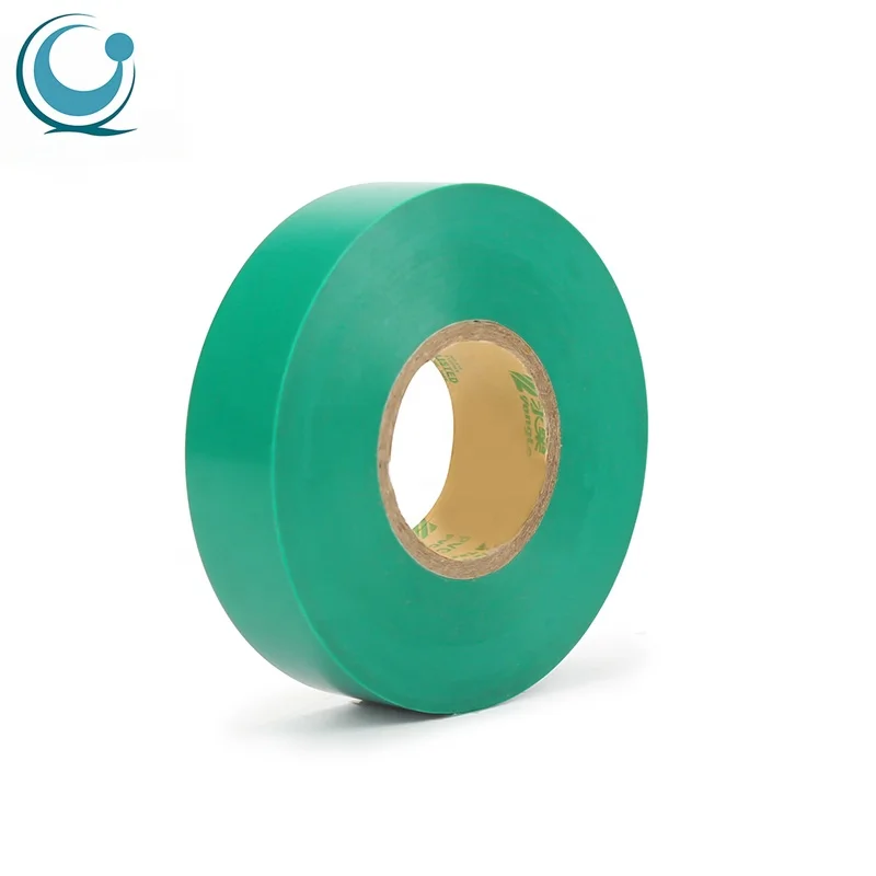 Цветная изоляционная огнеупорная клейкая ПВХ электрическая лента Джамбо-ролл