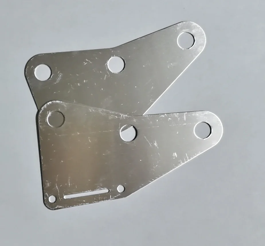 Pleroo Quality DIY guitar parts 1pc 0.8mm Aluminum material Shiled ST guitar pickguard fit for SSS Strat guitar