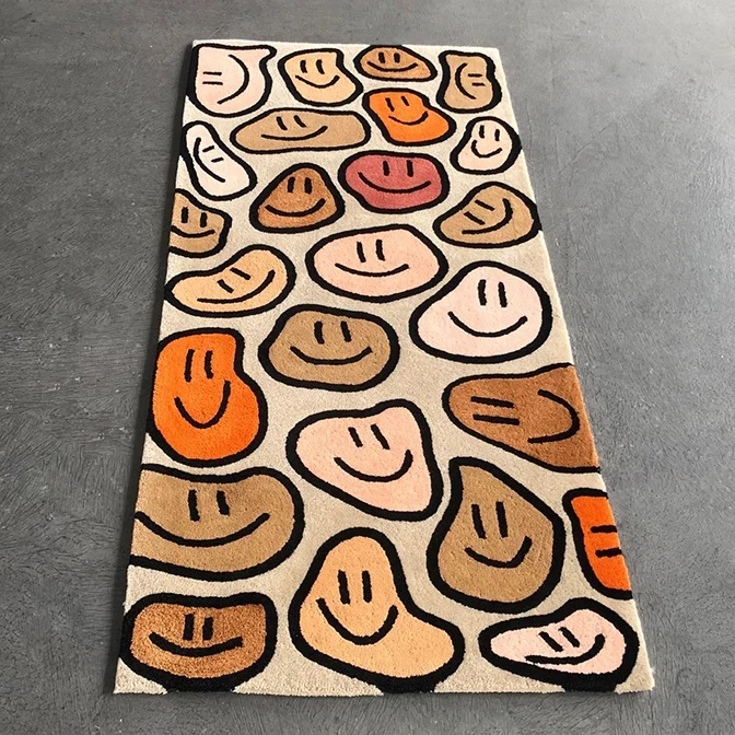 Handmade Ployster Green Grass Rugs Living Room Large Tufted Carpet Custom Meadow Rugs Area Carpets And Rugs