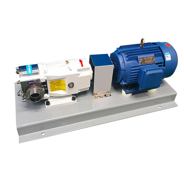 Stainless steel food grade high viscosity tomato sauce peanut butter salad dressing transfer pump rotary lobe pump