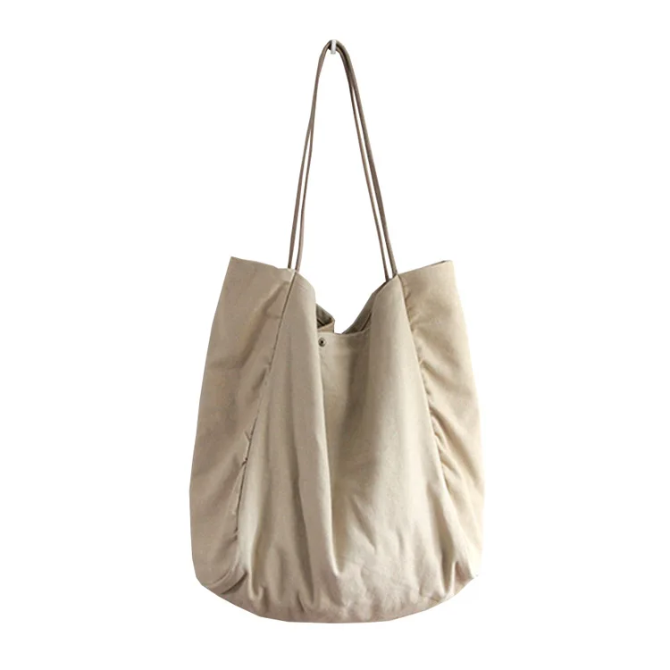 Custom print promotional 100% eco creative green 8oz canvas side bag simple color blank cotton shopping bag for girl