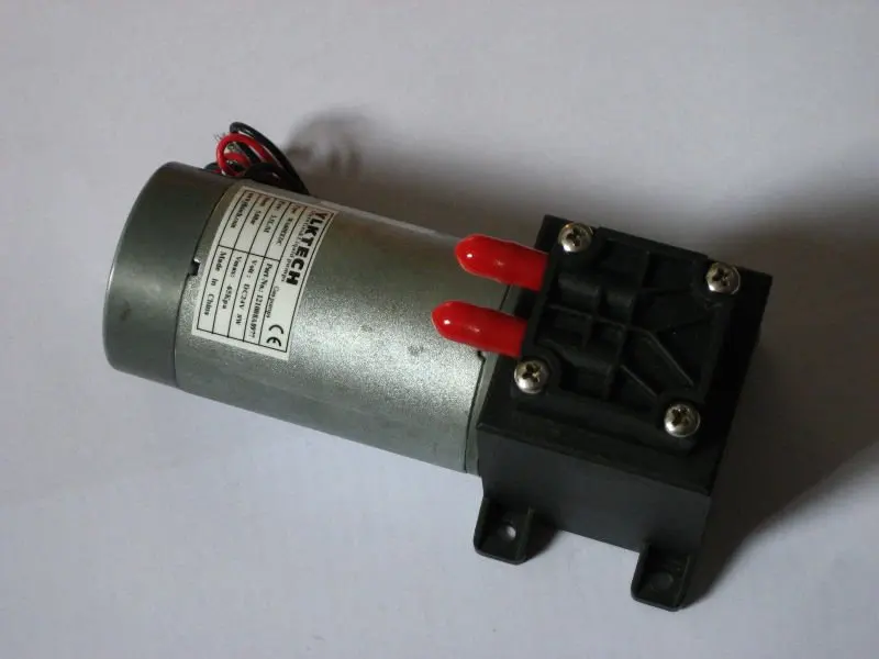 WA60DC Electric Micro Air Pump Diaphragm Piston Structure 12V-24V Voltage Vacuum Usage Customizable Cable Length OEM Application