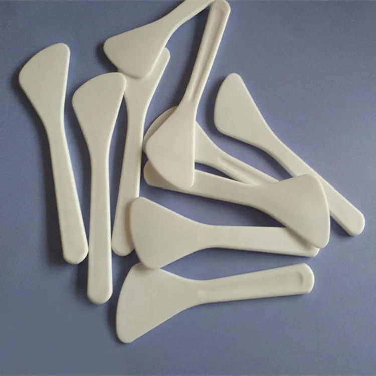 various shape and color cosmetic plastic spatula