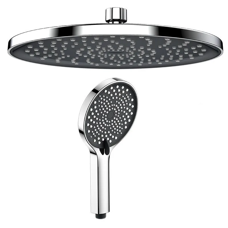 Wholesale 3 Functions Handheld Showerheads chrome plastic Handheld Spray Showerheads