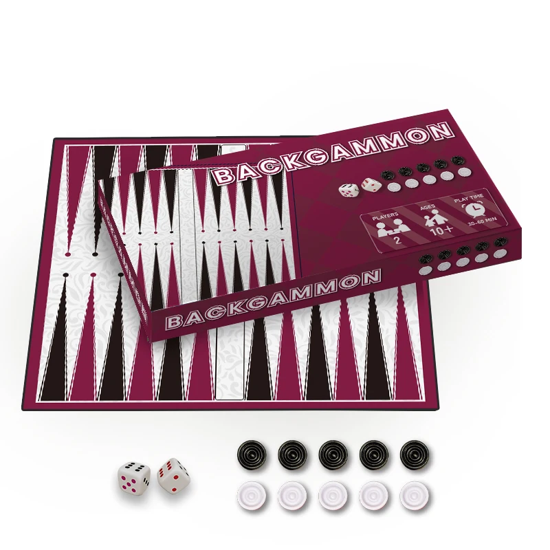 Custom printed puzzle for the LUDO game backgammon game paper game board