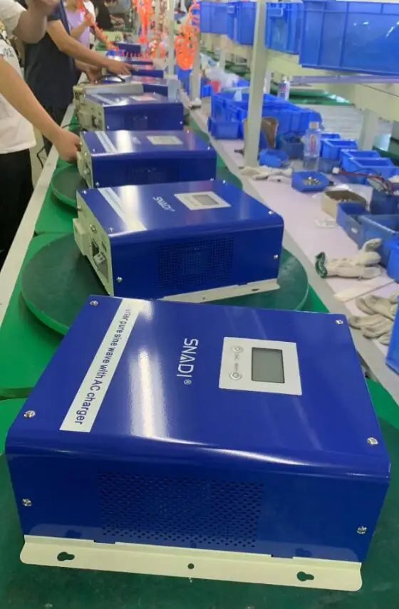 Low frequency inverter 12v 24v 500w 1kw 2kw  off grid solar power hybrid inverter dc to ac power inverter with battery storage