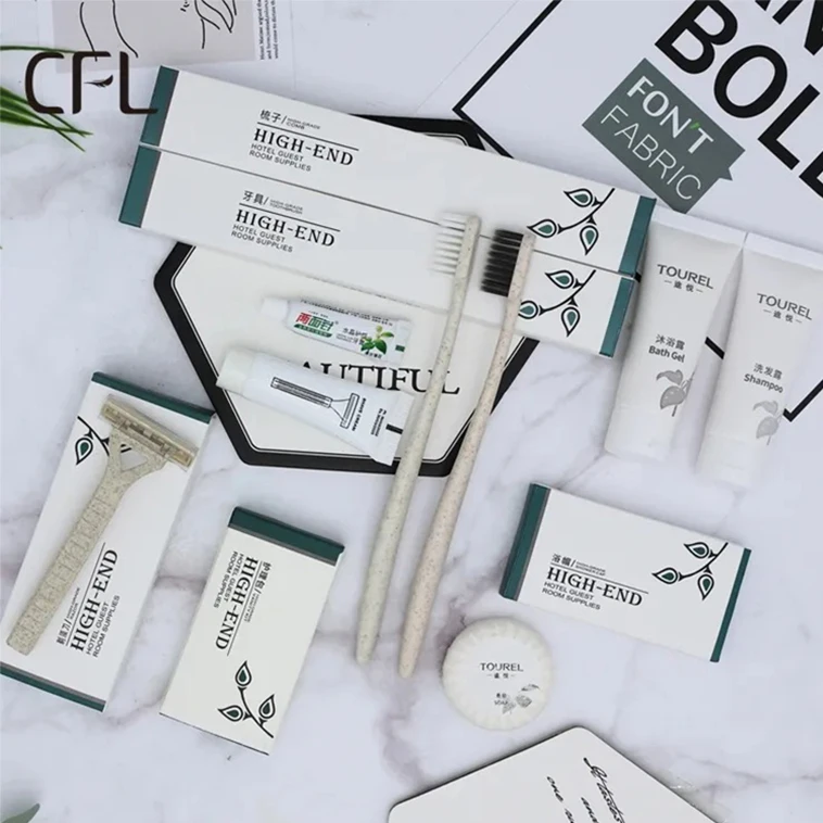 Hot Sale Wholesale Hotel Soaps And Toothbrush Toiletries Luxury Hotel Customized Disposable Toiletries
