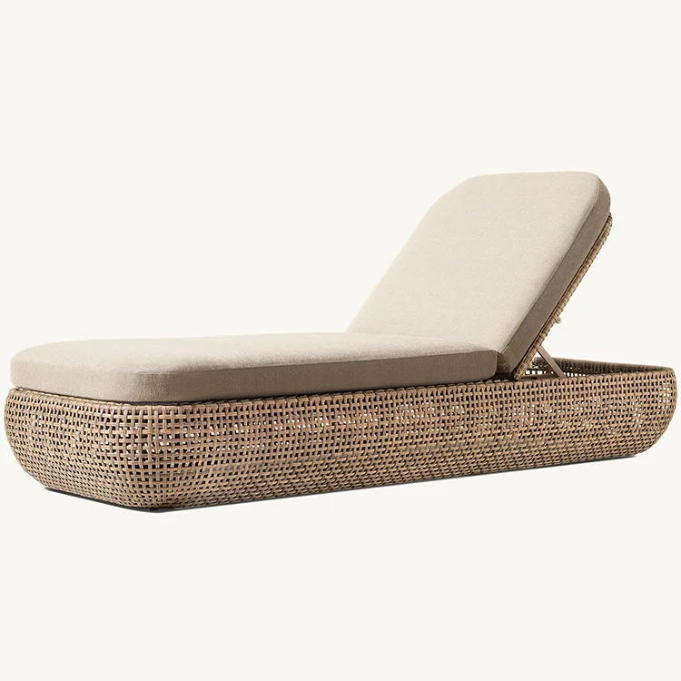 Roydi Outdoor Sofa Chaise Lounge Patio Furniture Folding Pool Patio Lounge Chairs Teak Chaise