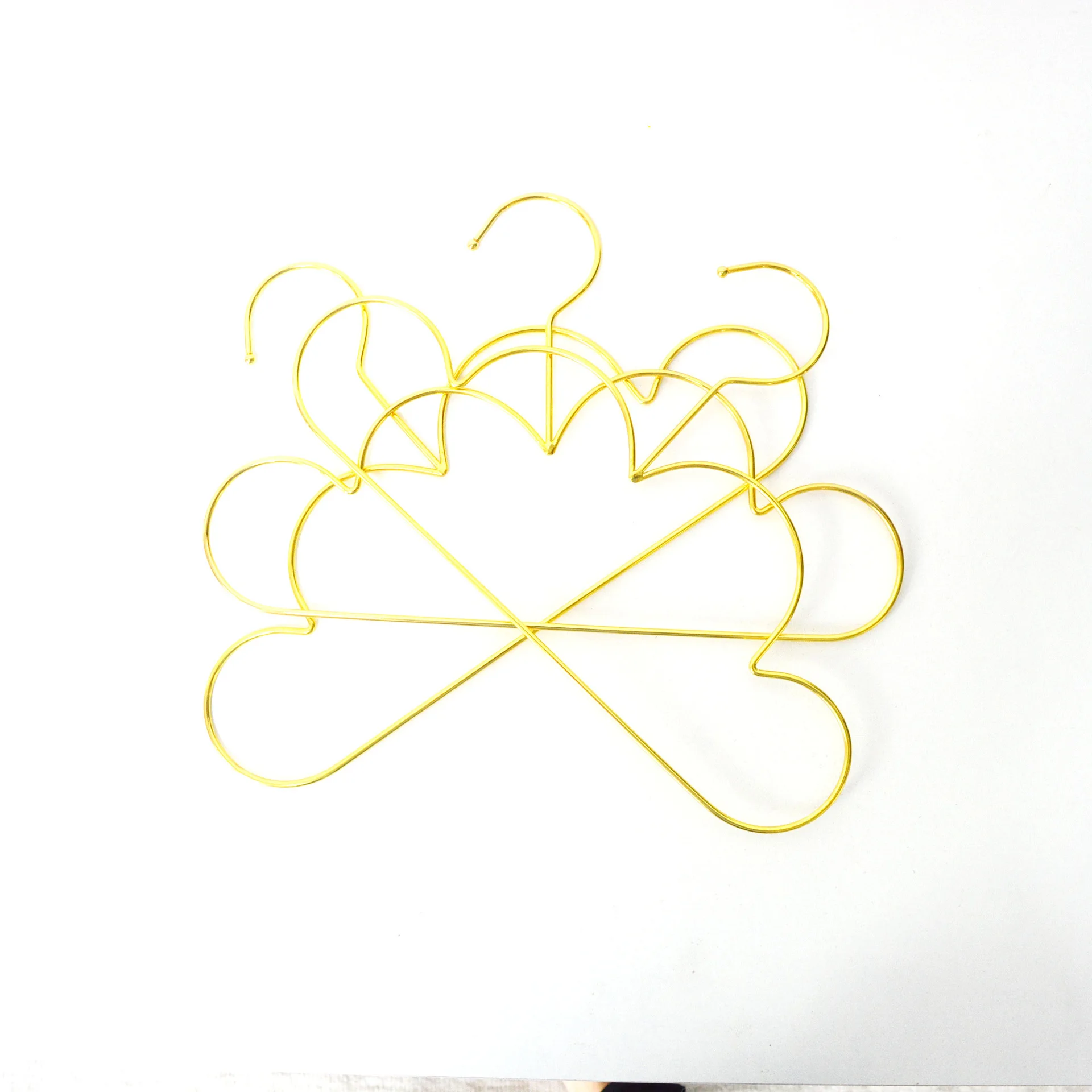 Factory Wholesale Boutique Gold Children Coat Size Cute Cloud Shape Small Hangers Kids Hanger For Clothing Store Kids