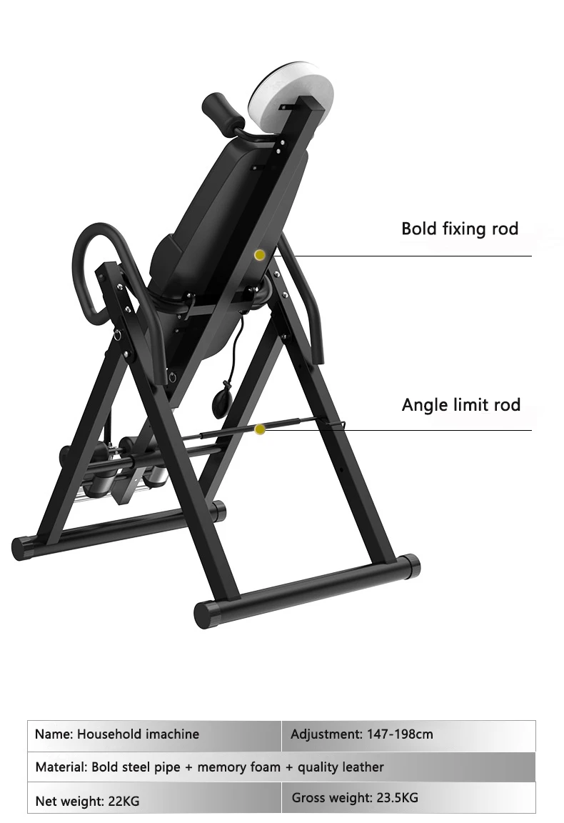 K&B Home Wholesale Stretch Inversion Table Pain Relief Therapy Upside Down Machine For Sale