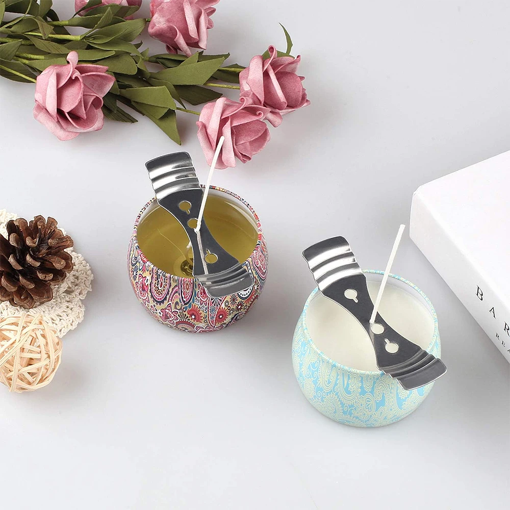 Wholesale Candle Wick Centering Device Stainless Steel Candle Core Holder DIY Accessories Wicks Supporter Candle Wick Holders