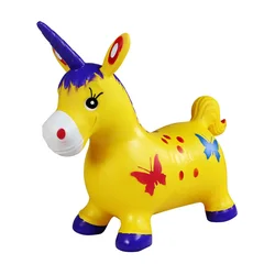 Factory Price Children Inflatable Jumping Animal Toys Pvc Hopping Animal Toys Inflatable Jumping Horse For Kids