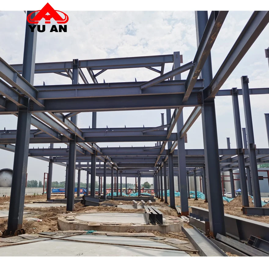 Дешевая сборная большая стальная конструкция Мастерская/склад