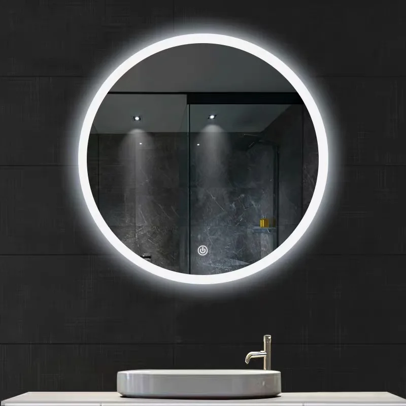 Rectangle Touch Screen Smart Fancy Bathroom Vanity Cabinet Led Light Mirror