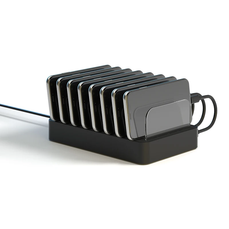 big portable dock charging station mobile phone chargers 2 port PD 20W tablet charging station