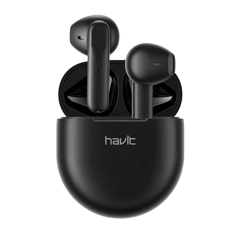 Tw916 Havit Pouch Ear Bud Earpiece Type C Earphones TWS Sports Mini Wireless Headphones Earbuds For Phone