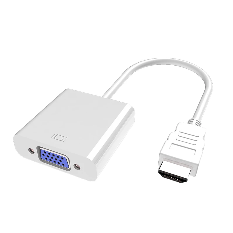 
wholesale 1080p HDTV Male to VGA Female Converter Adapter HDTV to VGA adapter for computer Projector 