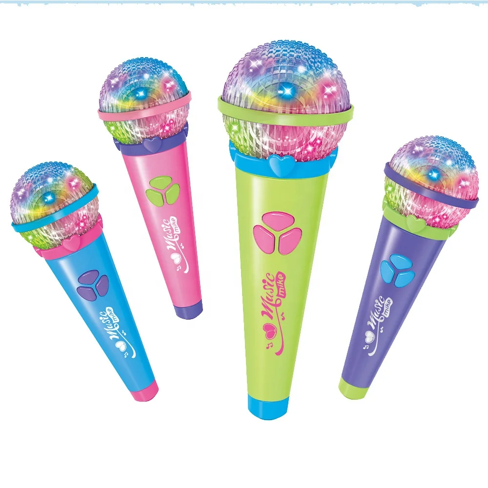 Музыкальный Микрофон, игрушка, громкоговоритель с функцией проекции, игрушка для раннего развития, детская игрушка для развлечения, музыкальные инструменты