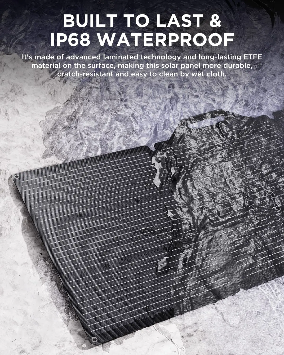 100W Portable Solar Kit With Charger Mc4 Output For Outdoor Camping Power Station Laptops Motorhome Rv Folding Solar Panels