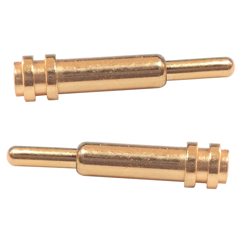Customize Length 5V2A 12V 2A Single Pin In-Mold Injection Gold Plated Waterproof Pogo Pin Connector