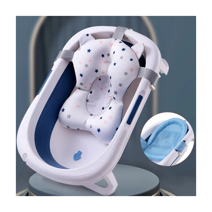 Skip Hop Collapsible Baby Folding Spa Bath Tubs Sets Bathtub Elsa Baby Pink Accessories Withstand 2021