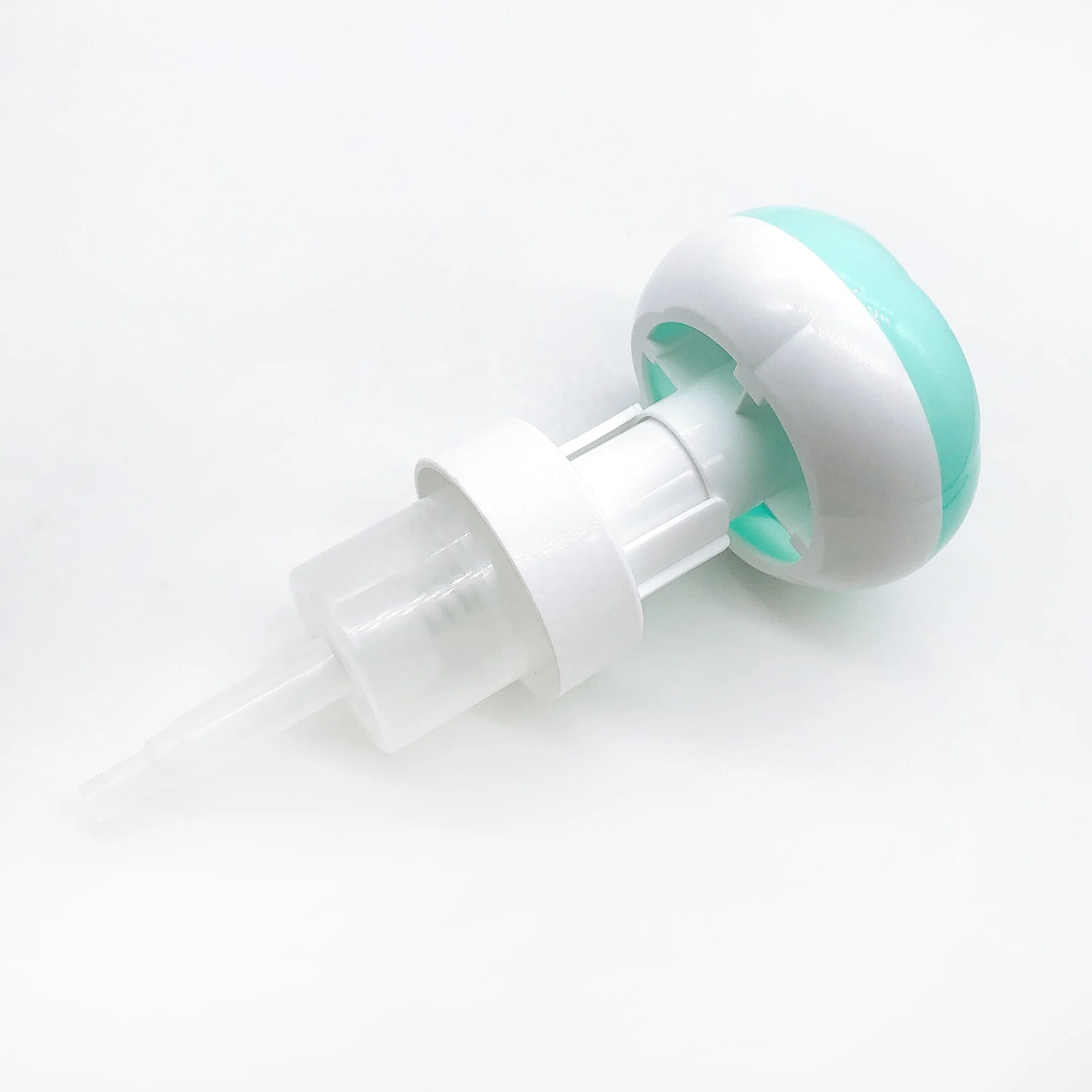 plastic liquid soap flower shape foam dispenser pump 43/400 for bottle