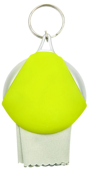 microfiber glass cleaning cloth, magic window cleaner LOGO printing with keychain  YC386