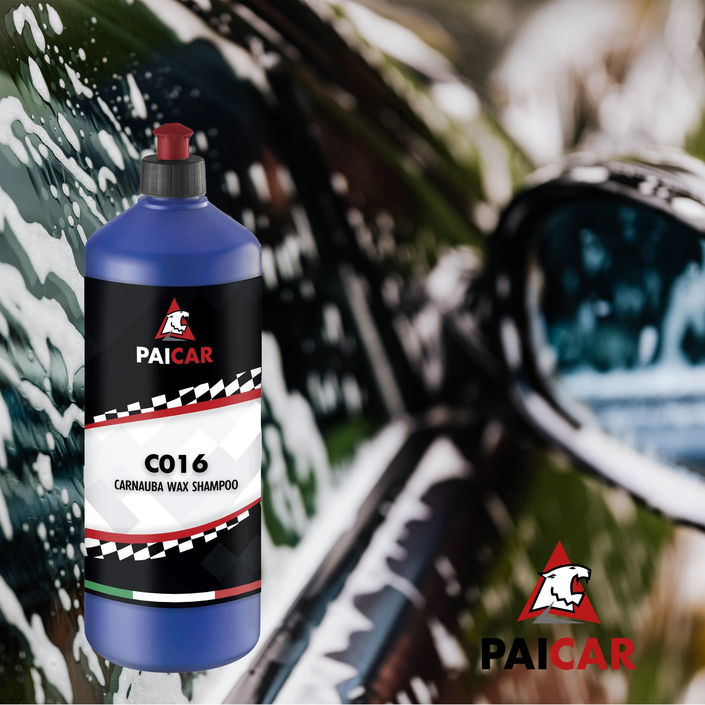 C016 (1L) DIY frequent wash Carnauba wax Car Shampoo