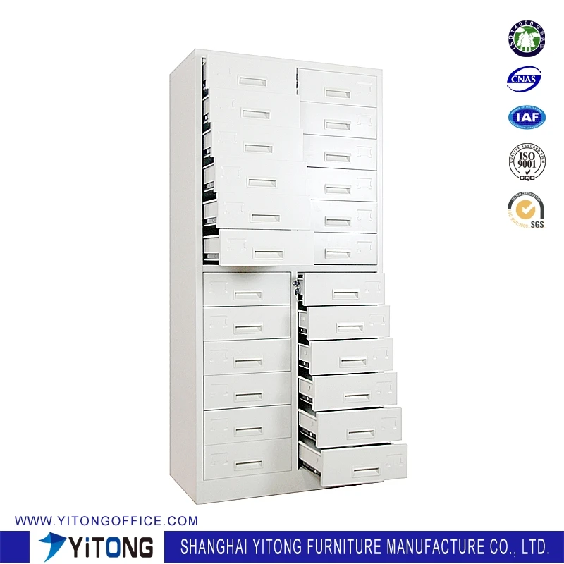 Drawers Type Light Metal Building Style Vertical Fireproof Safe Office Furniture Steel Storage Filing Cabinet