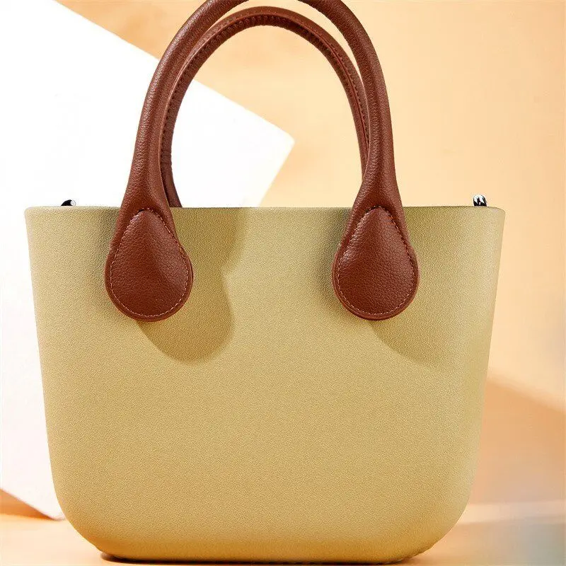 Handbags colorful mini purse with charms  EVA foam rubber summer beach bags open tote bags